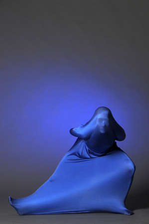 Abstract dancing figureの写真素材