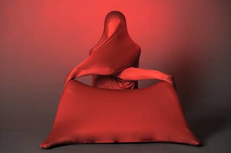 Abstract dancing figureの写真素材