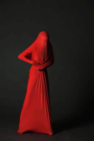 Abstract dancing figureの写真素材