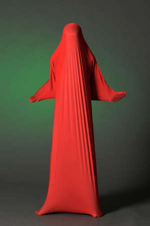 Abstract dancing figureの写真素材