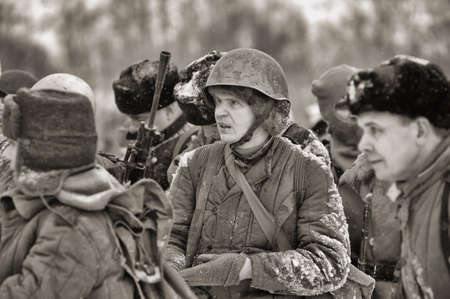 Reconstruction of a major military operation of the Leningrad Front - The January Thunder,  lifting...