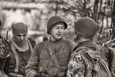 Reconstruction of a major military operation of the Leningrad Front - The January Thunder,  lifting...