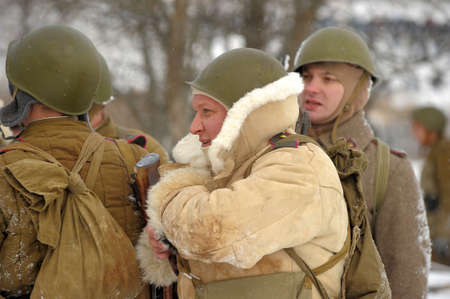 Reconstruction of a major military operation of the Leningrad Front - The January Thunder,  lifting...