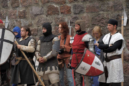 in Vyborg Castle, the annual International Festival of Military History connoisseurs and lovers of...