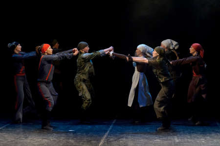 Russia, St.-Petersburg, performance of children