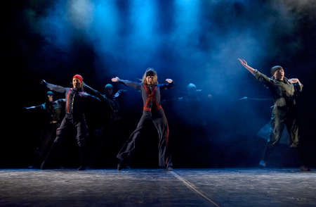 Russia, St -Petersburg, performance of childrenのeditorial素材