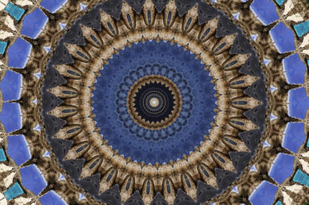 colored mosaicの写真素材