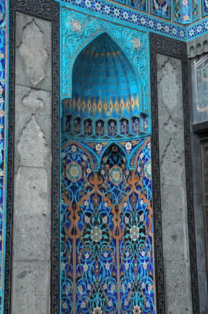 The mosque in St.Petersburg, Russiaのeditorial素材