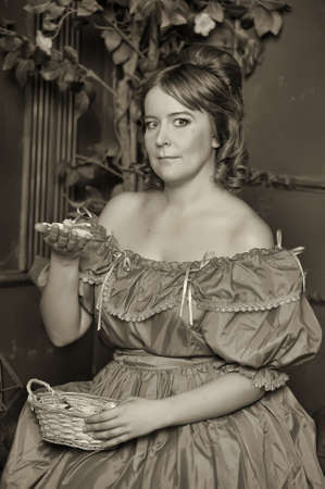 the lady of the Victorian era 