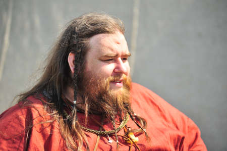festival "Legend of the Norwegian Vikings" in the Peter and Paul Fortress territory in St. Petersburgのeditorial素材