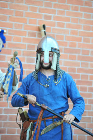 festival "Legend of the Norwegian Vikings" in the Peter and Paul Fortress territory in St. Petersburgのeditorial素材