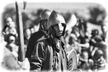 Historical Festival "Legends of the Norwegian Viking," Russia, St. Petersburgのeditorial素材