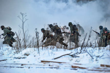Reconstruction of a major military operation of the Leningrad Front - The January Thunder,  lifting...