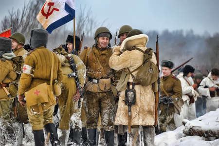 Reconstruction of a major military operation of the Leningrad Front - The January Thunder,  lifting...
