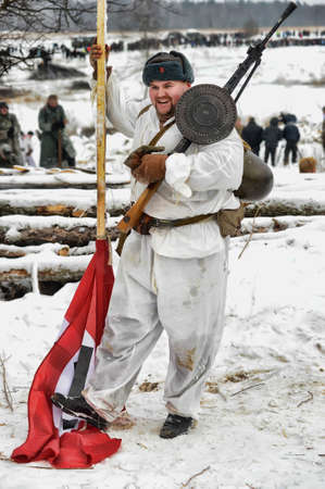 Reconstruction of a major military operation of the Leningrad Front - The January Thunder,  lifting...