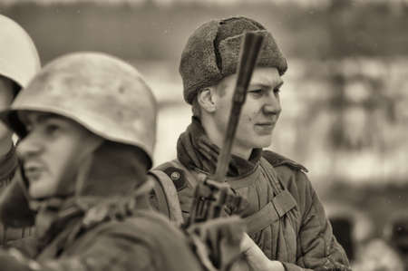 Reconstruction of a major military operation of the Leningrad Front - The January Thunder,  lifting...