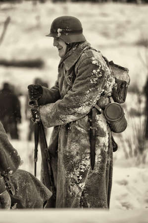 Reconstruction of a major military operation of the Leningrad Front - The January Thunder,  lifting...