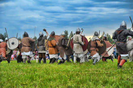 Festival early Middle Ages First Capital of Russiaのeditorial素材
