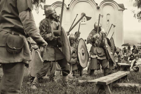 Festival early Middle Ages First Capital of Russiaのeditorial素材