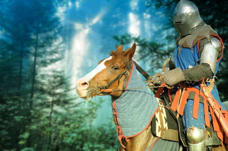 Knight on horsebackのeditorial素材