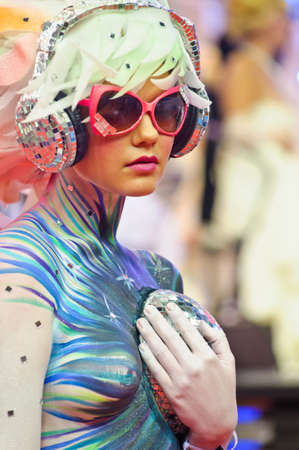 the biggest beauty industry exhibitionのeditorial素材