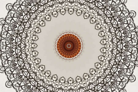 gray circular patternの写真素材