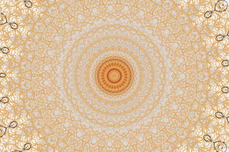 light beige brown ornament