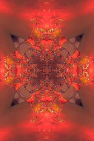 red ornamentの写真素材