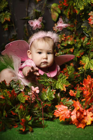 little fairy with wings