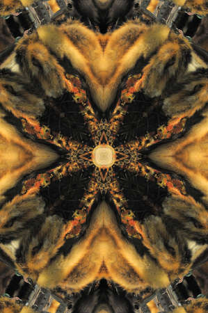 Brown Ethnic ornament