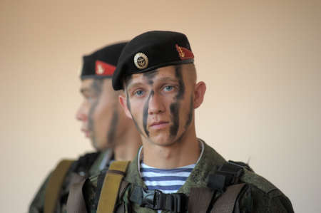 The day of the Military Navy, Russia, St  Petersburg, July 2013 のeditorial素材