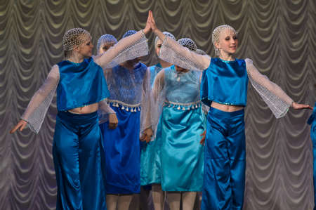 Russian children s dance group