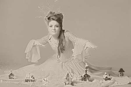 winter queenの写真素材