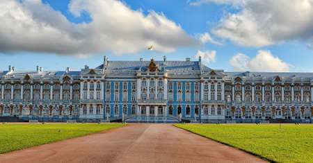Catherine s palace in Tsarskoe Selo, Russia のeditorial素材