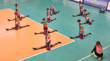 Open Championship Cup St  Petersburg Cheerleadingのeditorial素材