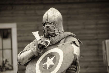 Festival of Military History connoisseurs and lovers of the Middle Agesのeditorial素材