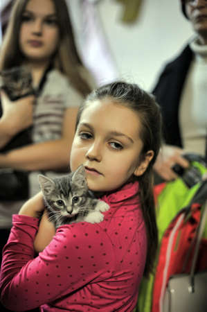 The Way Home - show the distribution of animal shelter Rzhevka, St  Petersburg, Russia のeditorial素材