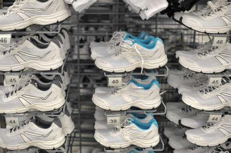 Petersburg, Russia - Sport articles for sale at the large Decathlon store のeditorial素材