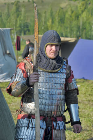 Soldiers in a historical festival
