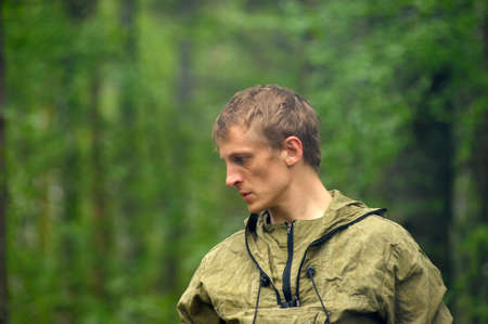 People playing paintball game