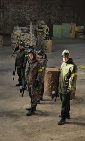 paintball game