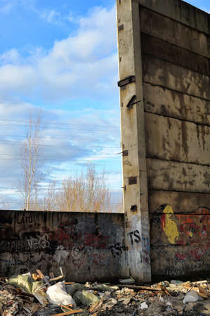  Abandoned industrial buildingの写真素材