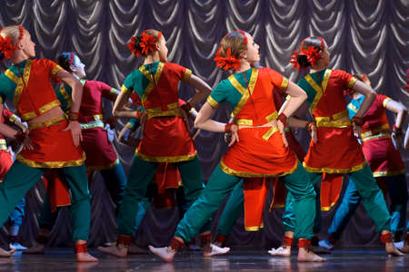 Indian danceのeditorial素材