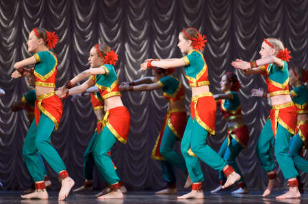 Indian danceのeditorial素材