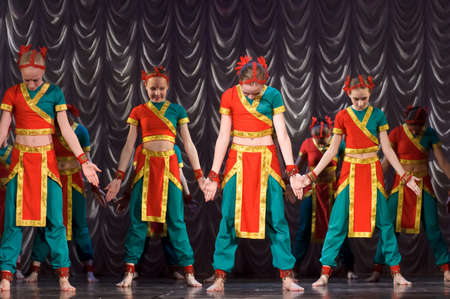Indian danceのeditorial素材