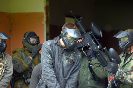 paintball, Russian tournamentのeditorial素材