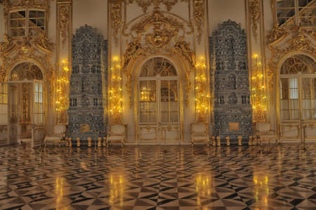 Ballroom Catherine Palace, St  Petersburg