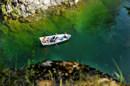 Marble canyon  A beautiful summer landscape 