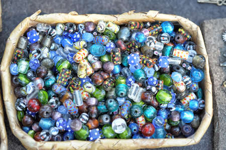 Jewelry beadsの写真素材