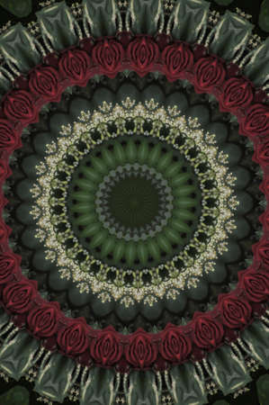 Seamless pattern in red with gray.の写真素材